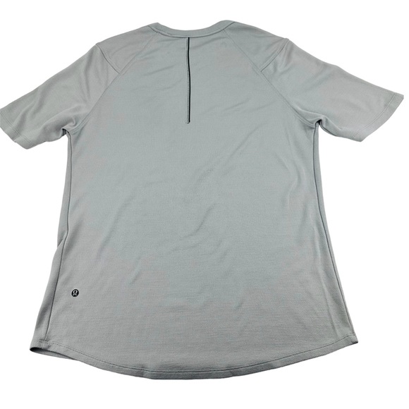 Lululemon Confluence Short Sleeve Crewneck Heavyweight Tee Silver Drop Grey - Picture 7 of 12